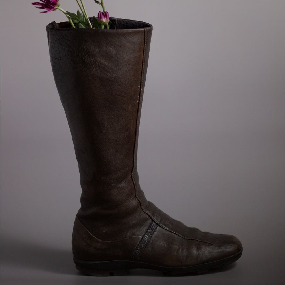 Brown Prada Archival Boots - Size 6 / 36